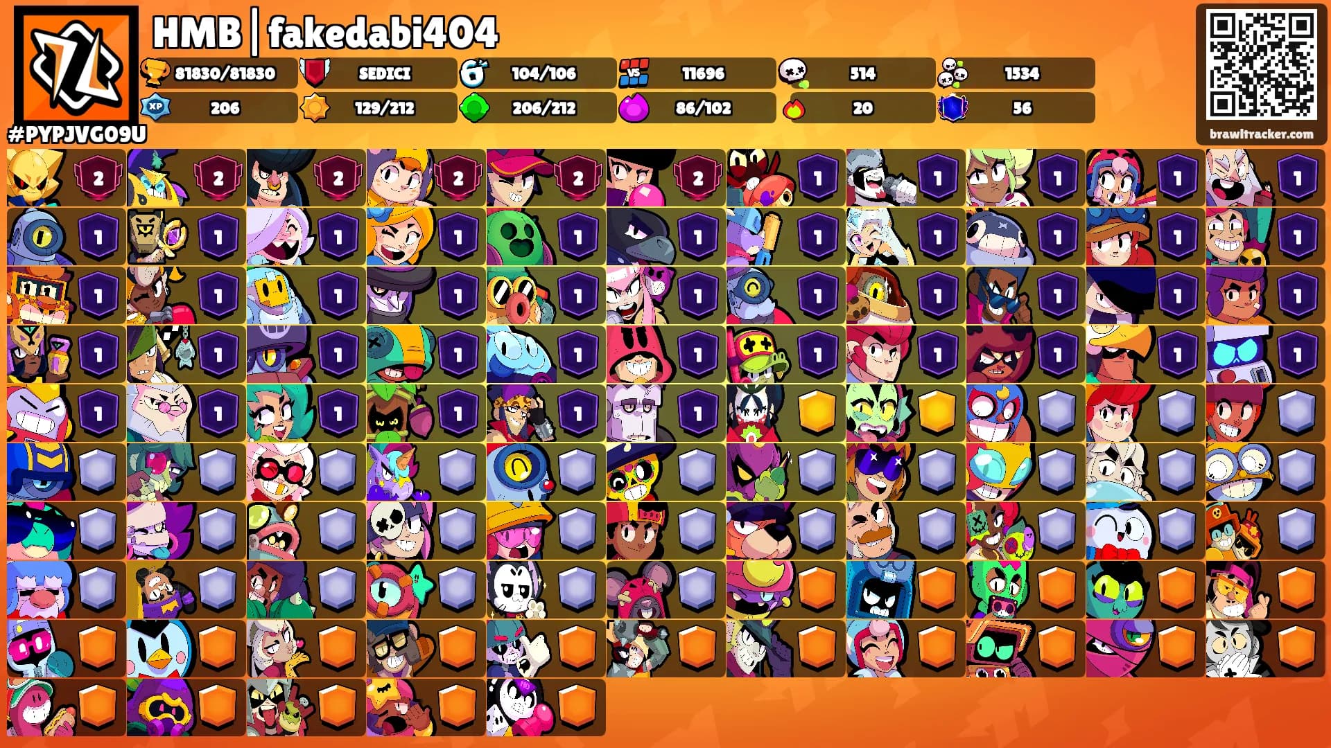 HMB|fakedabi404's Ranks