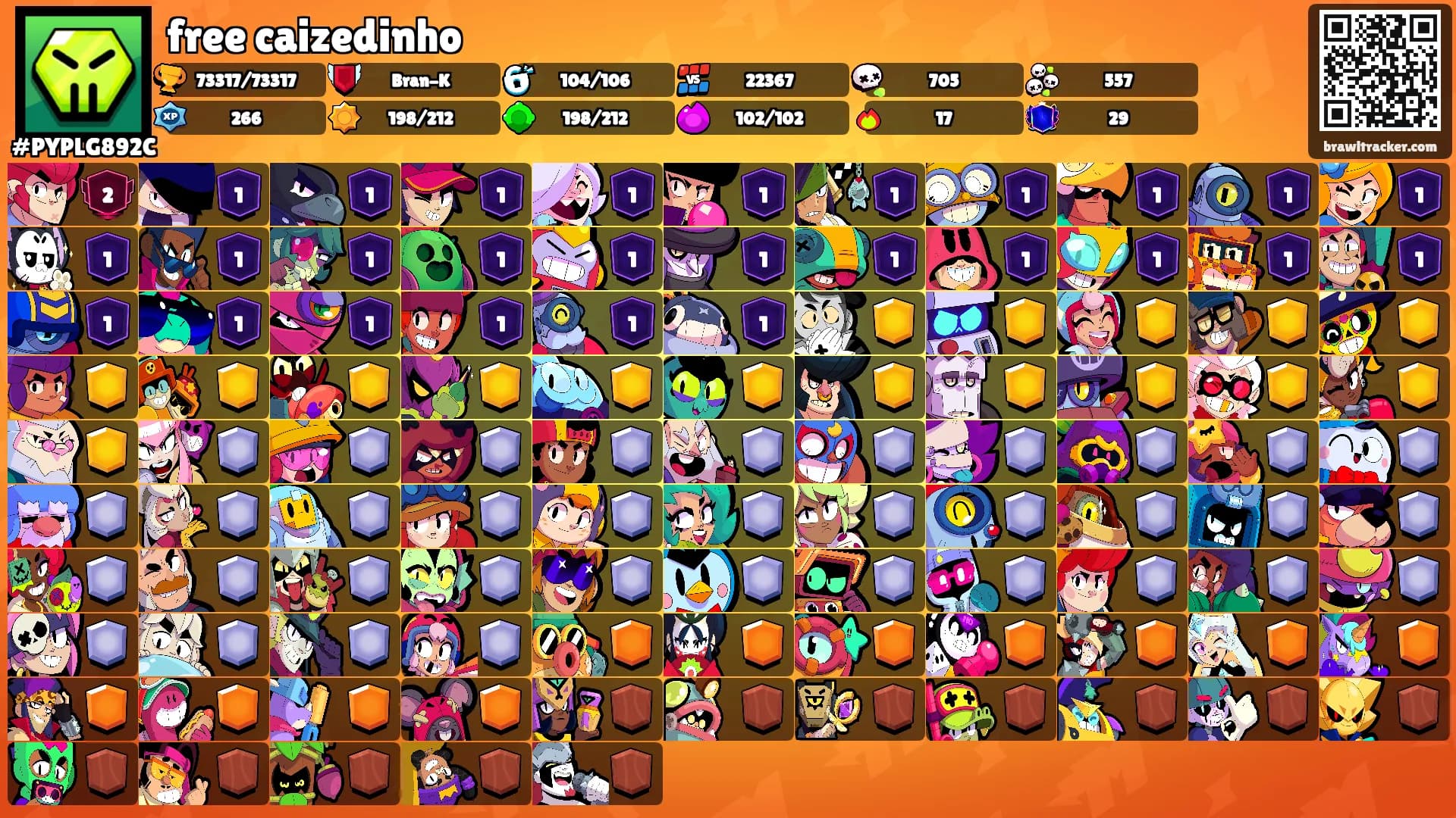 free caizedinho's Ranks