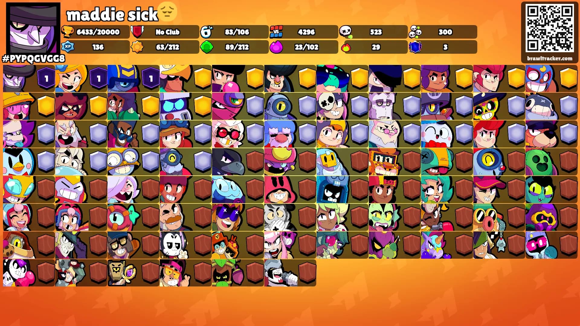 maddie sick😔's Ranks