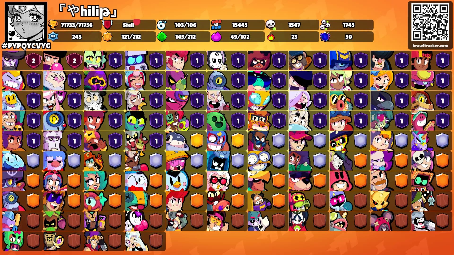 『やhiliթ』's Ranks