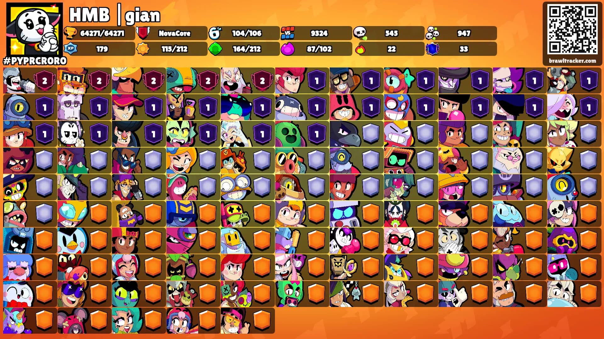 HMB |gian⚡'s Ranks