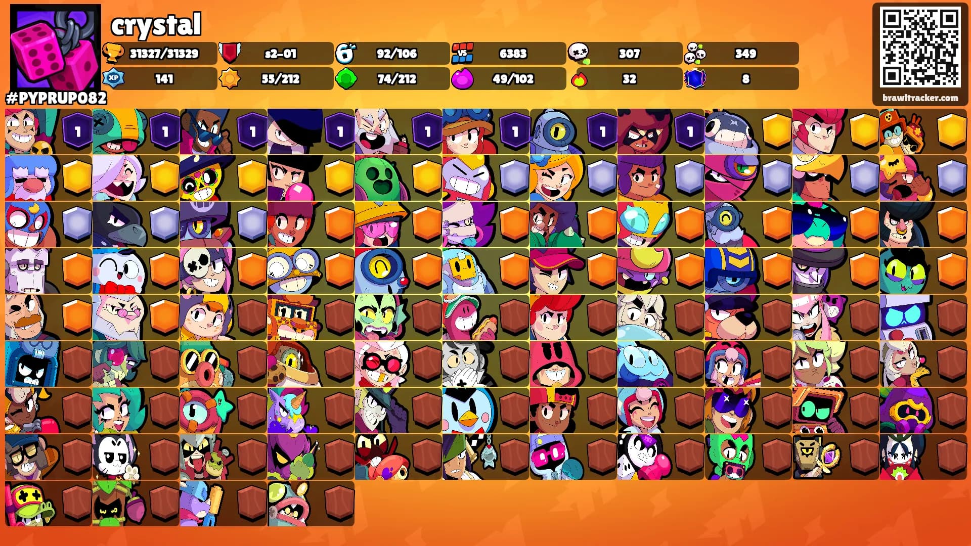 crystal's Ranks