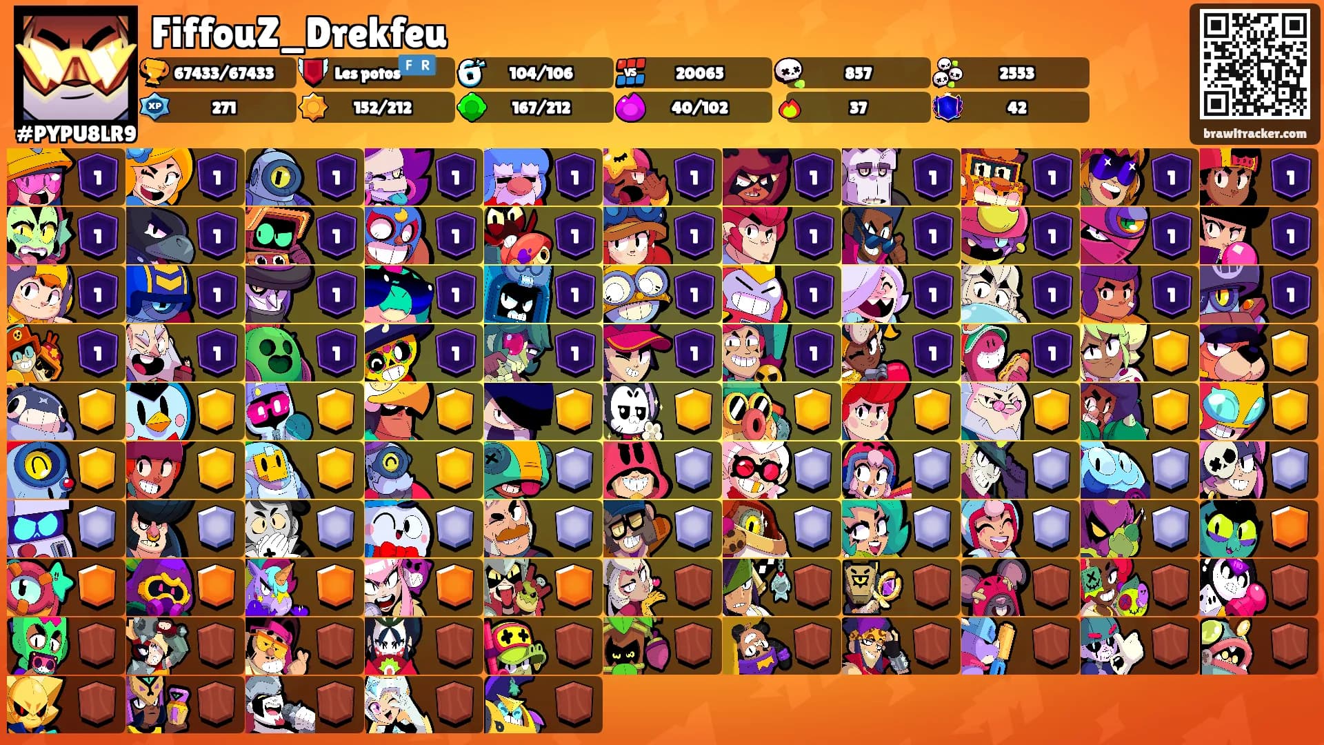 FiffouZ_Drekfeu's Ranks