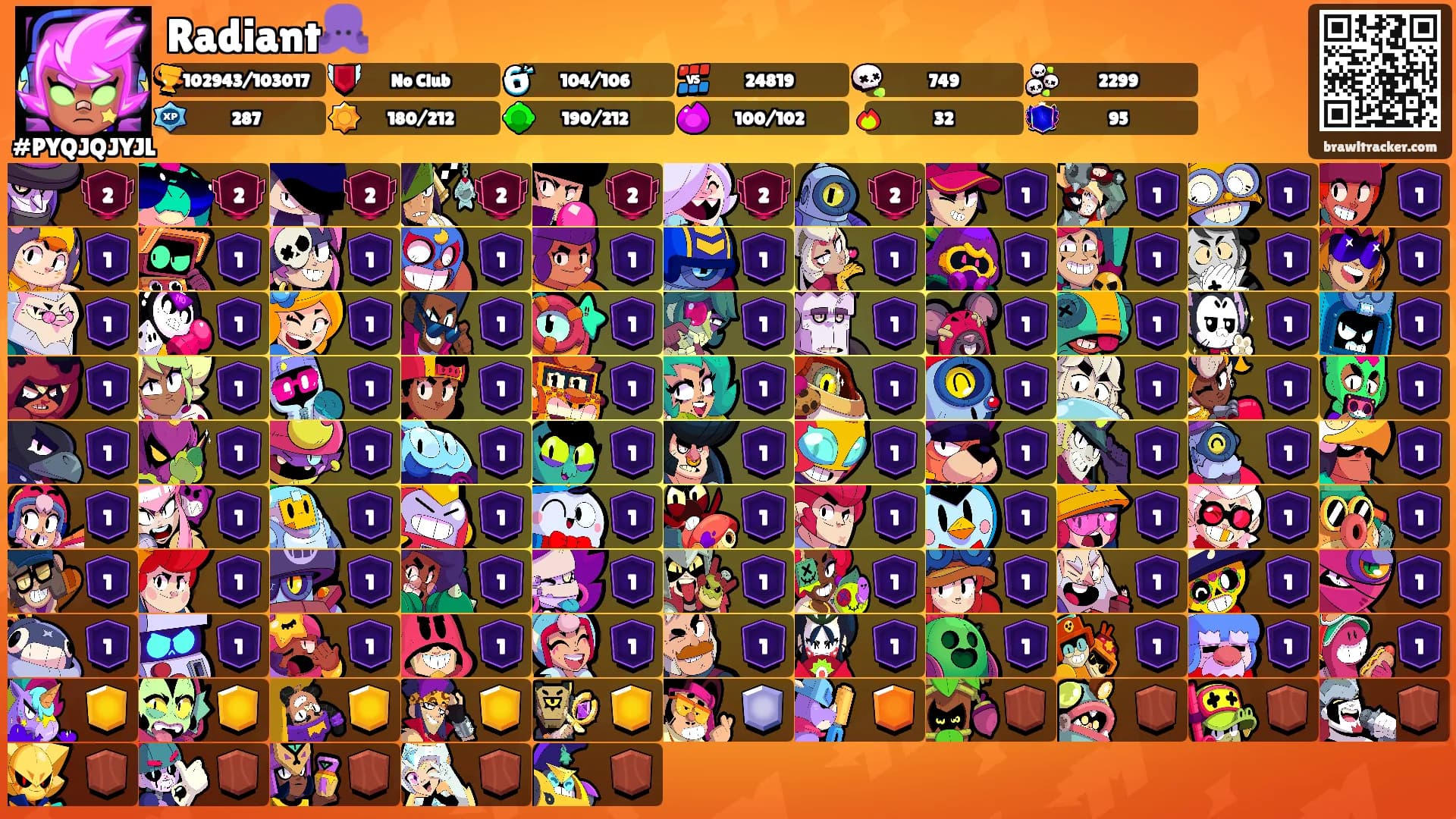 Radiant🐙's Ranks