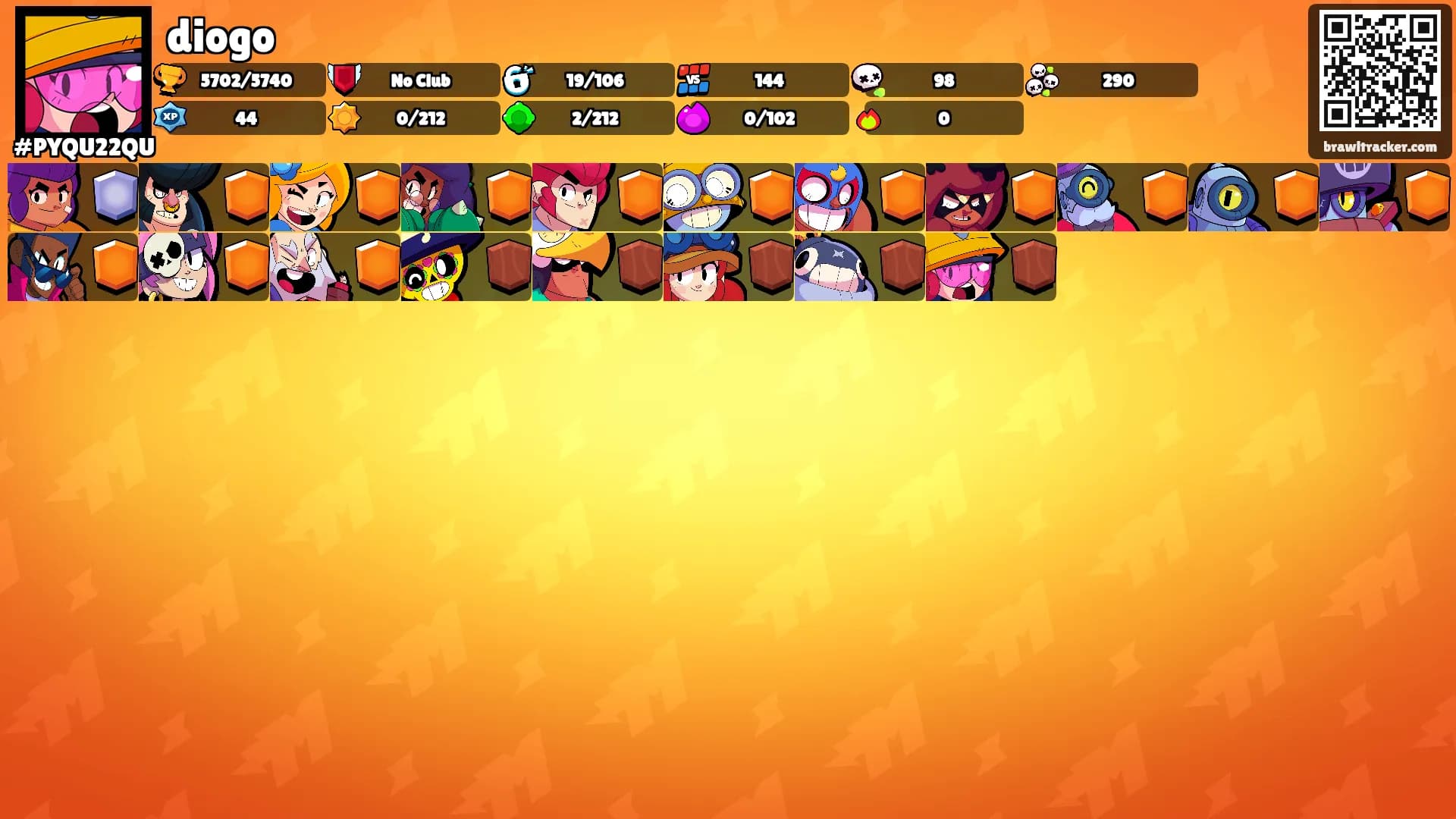 diogo's Ranks