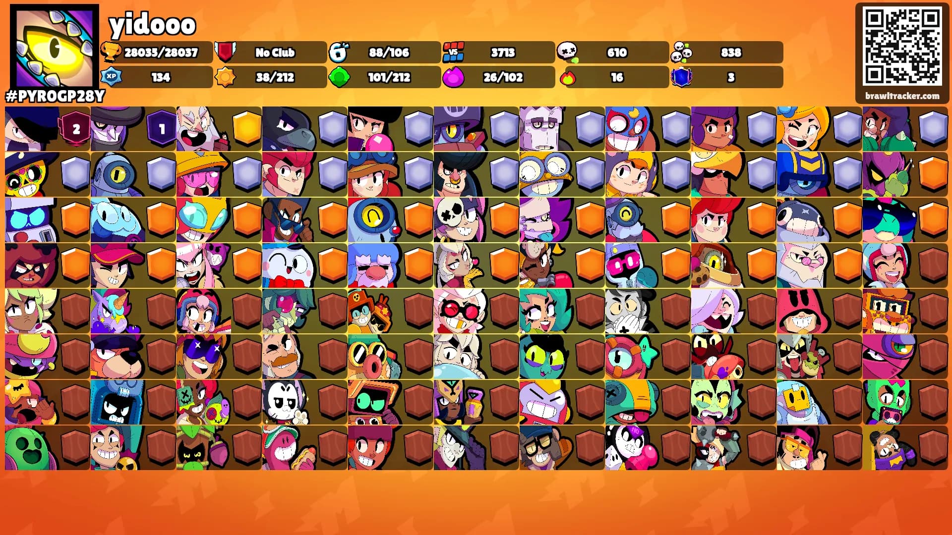 yidooo's Ranks