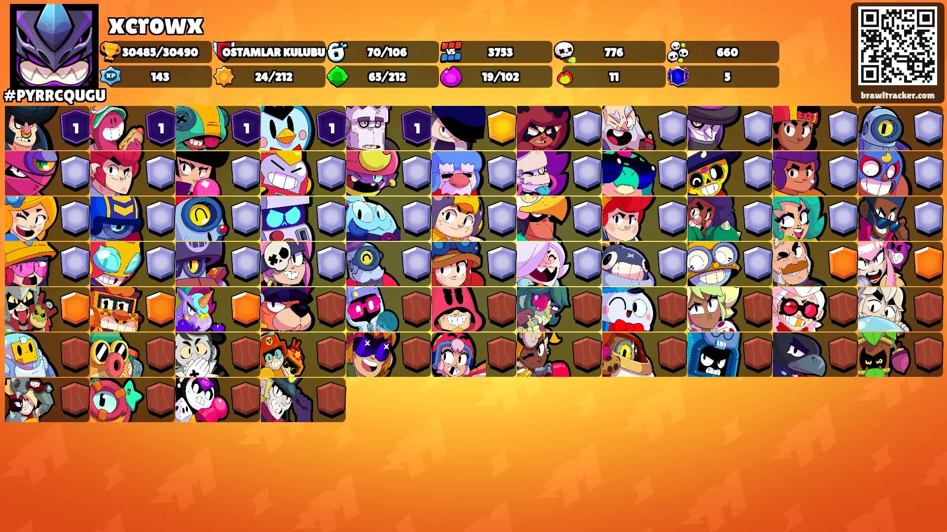 xcrowx's Ranks