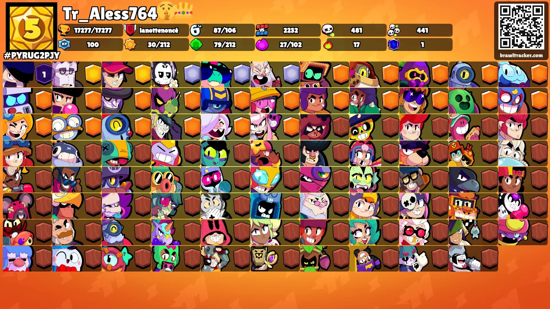 Tr_Aless764🤫👑's Ranks