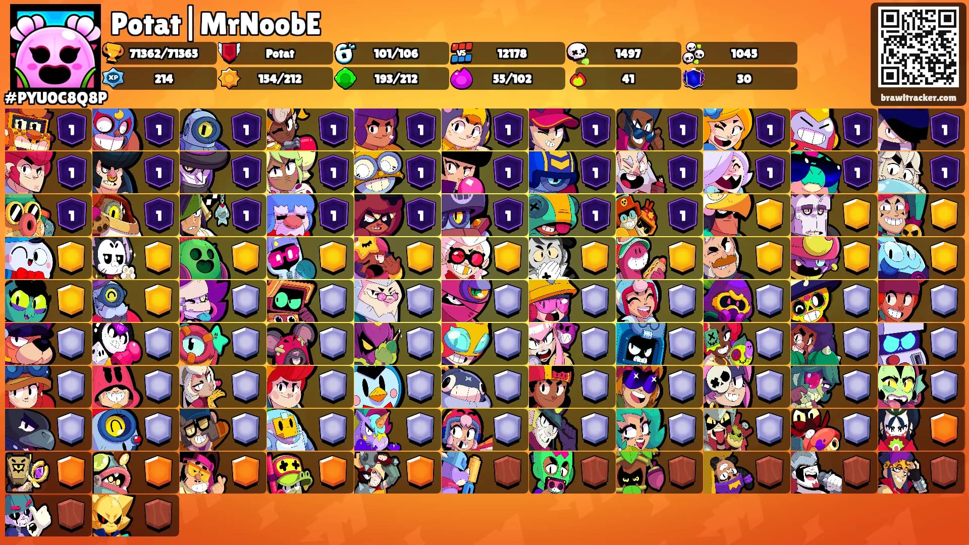 Potat|MrNoobE's Ranks