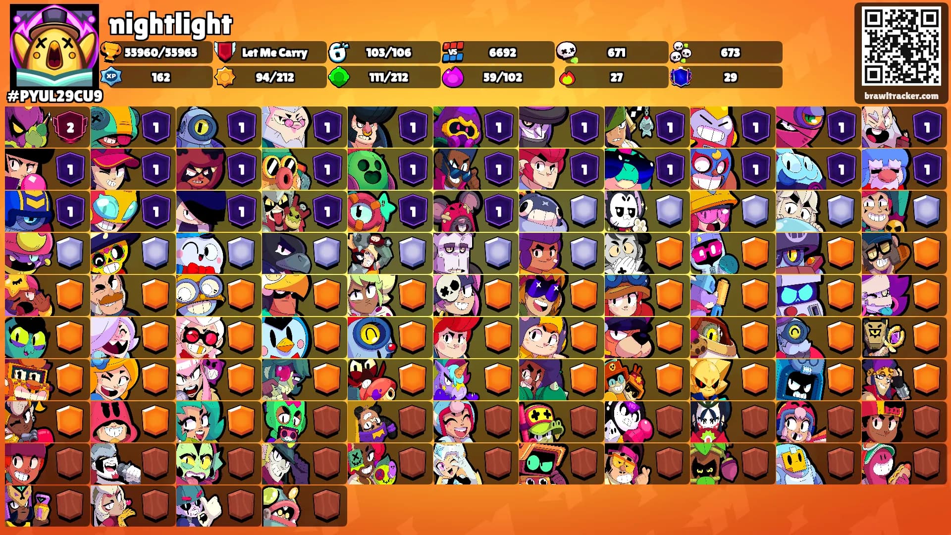 nightlight's Ranks