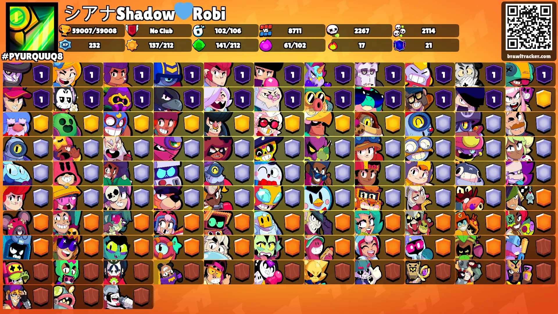 シアナShadow💙Robi's Ranks