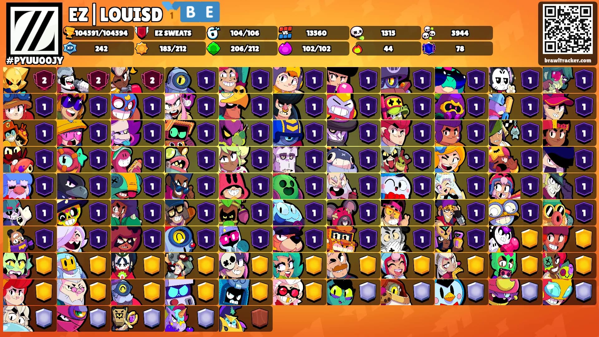 EZ|LOUISD🥇🇧🇪's Ranks