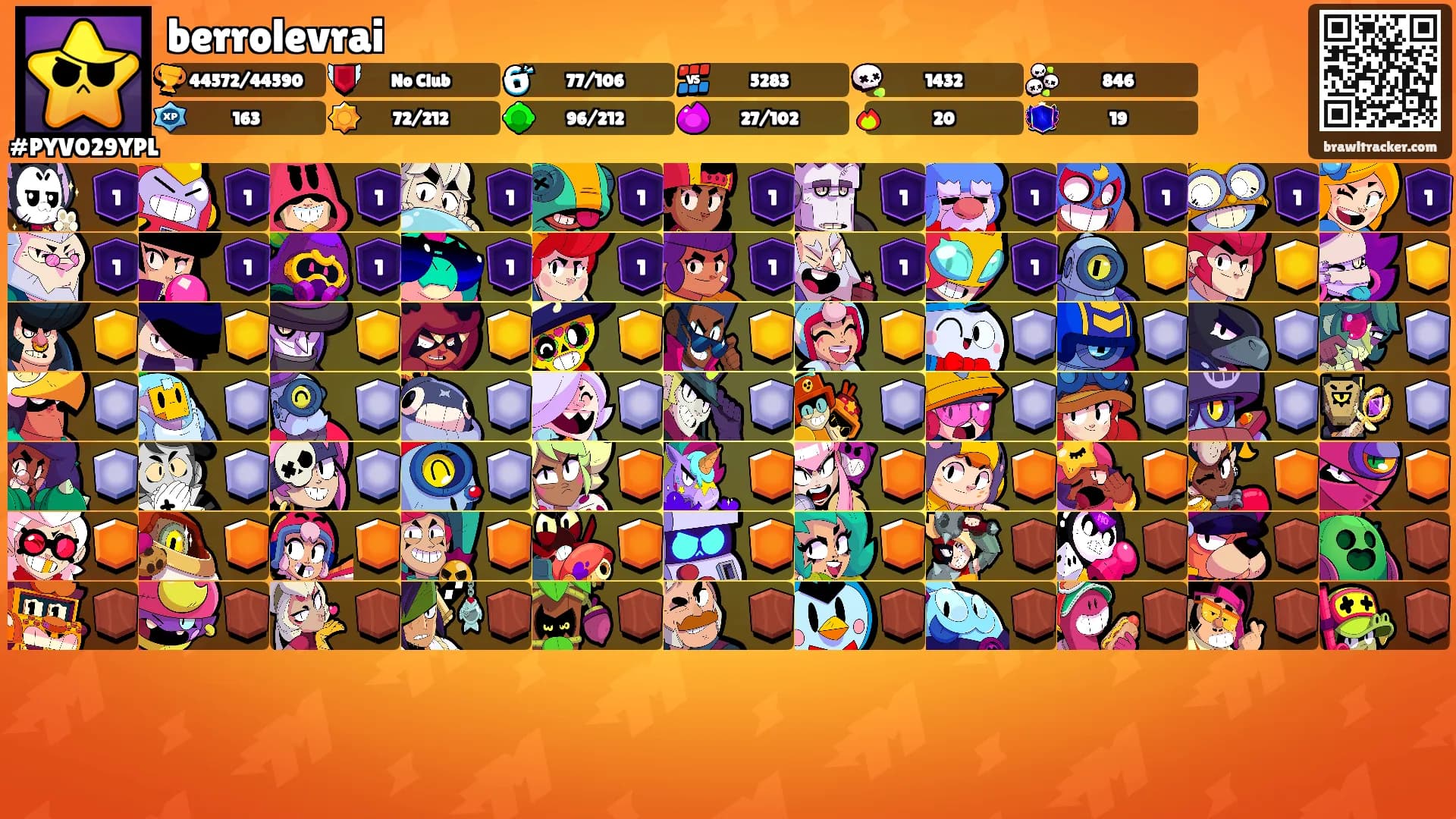 berrolevrai's Ranks
