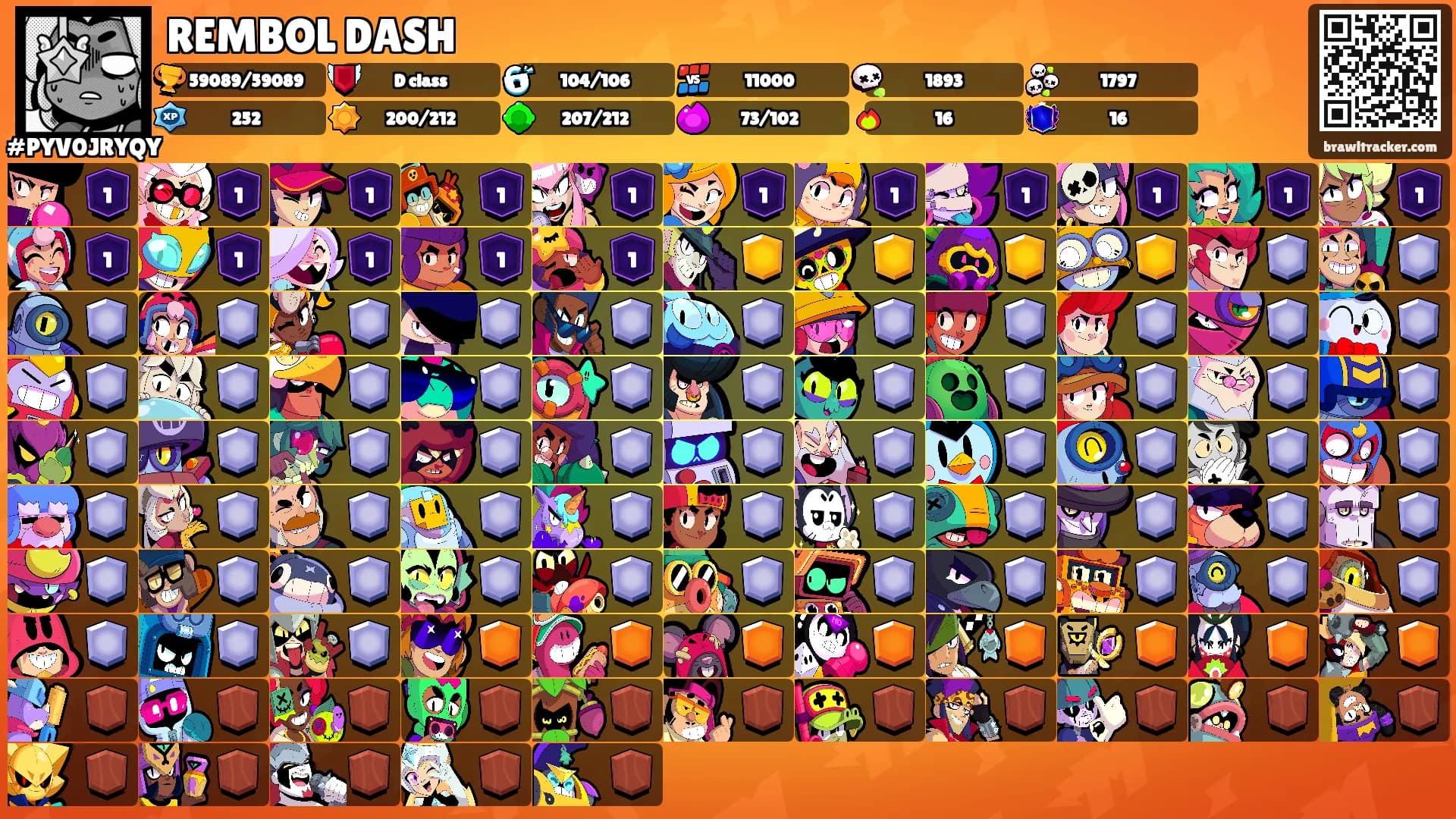REMBOL DASH's Ranks