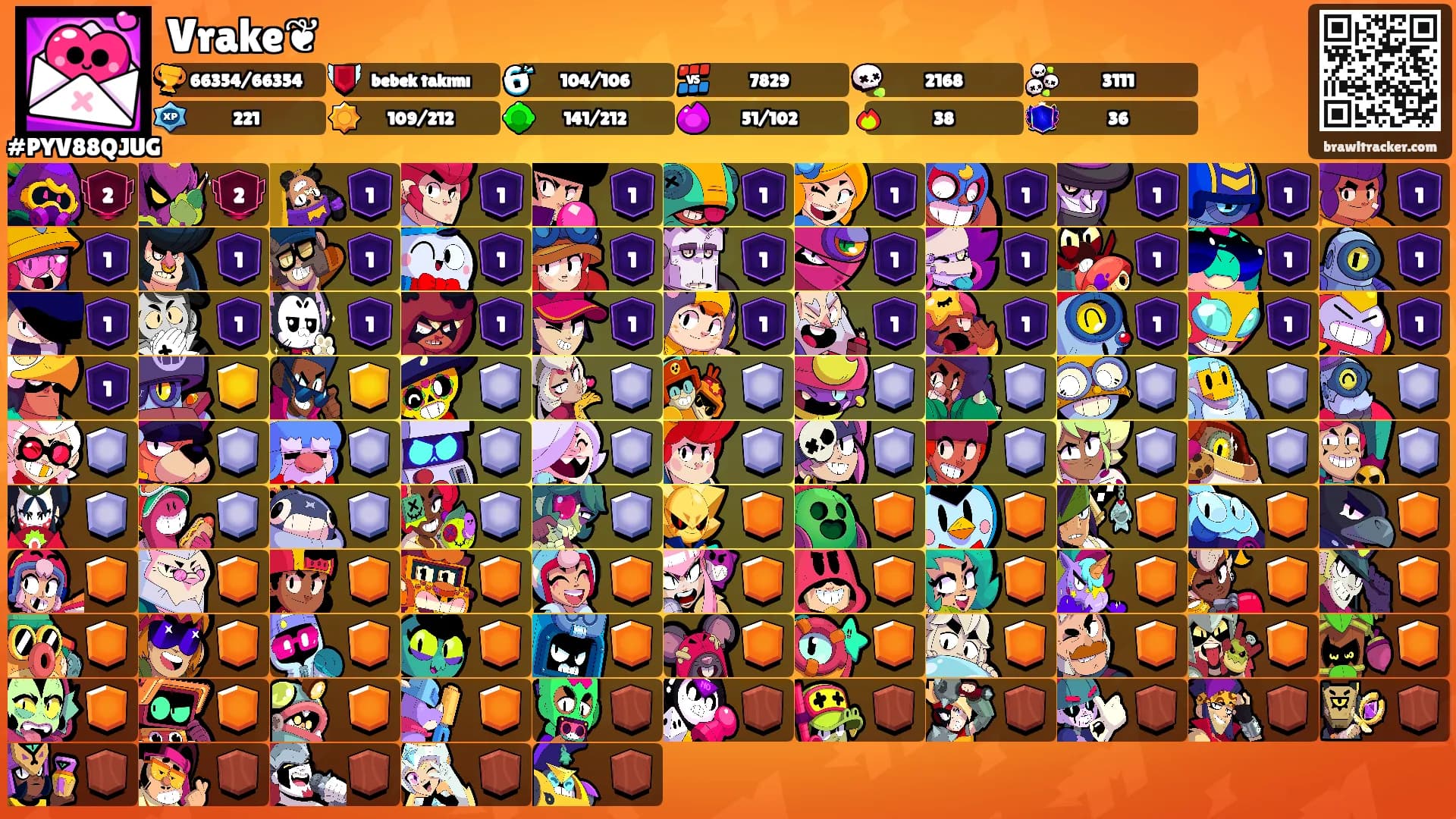 Vrake❦'s Ranks