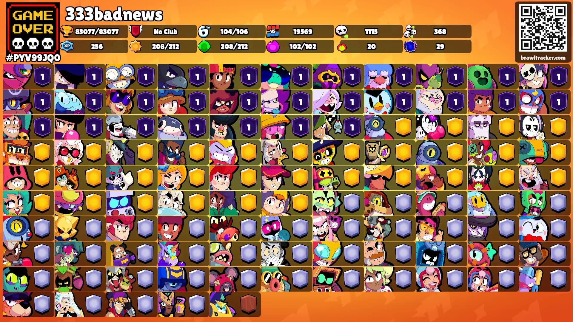 333badnews's Ranks