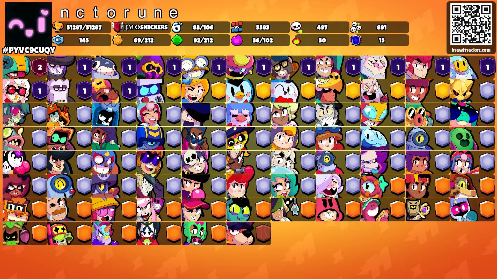ｎｃｔｏｒｕｎｅ's Ranks
