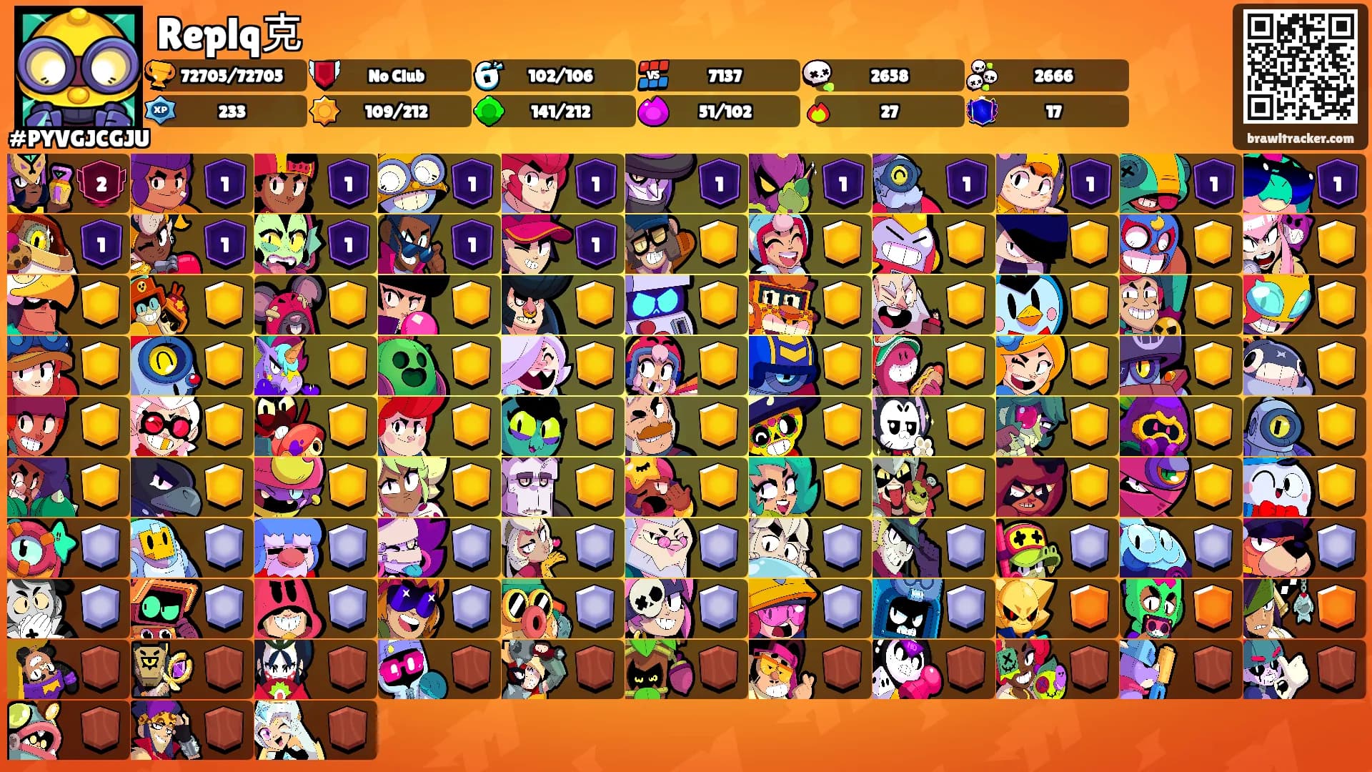 Replq克's Ranks