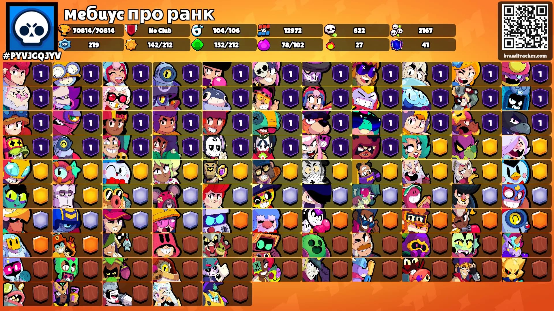 мeбuyc про ранк's Ranks