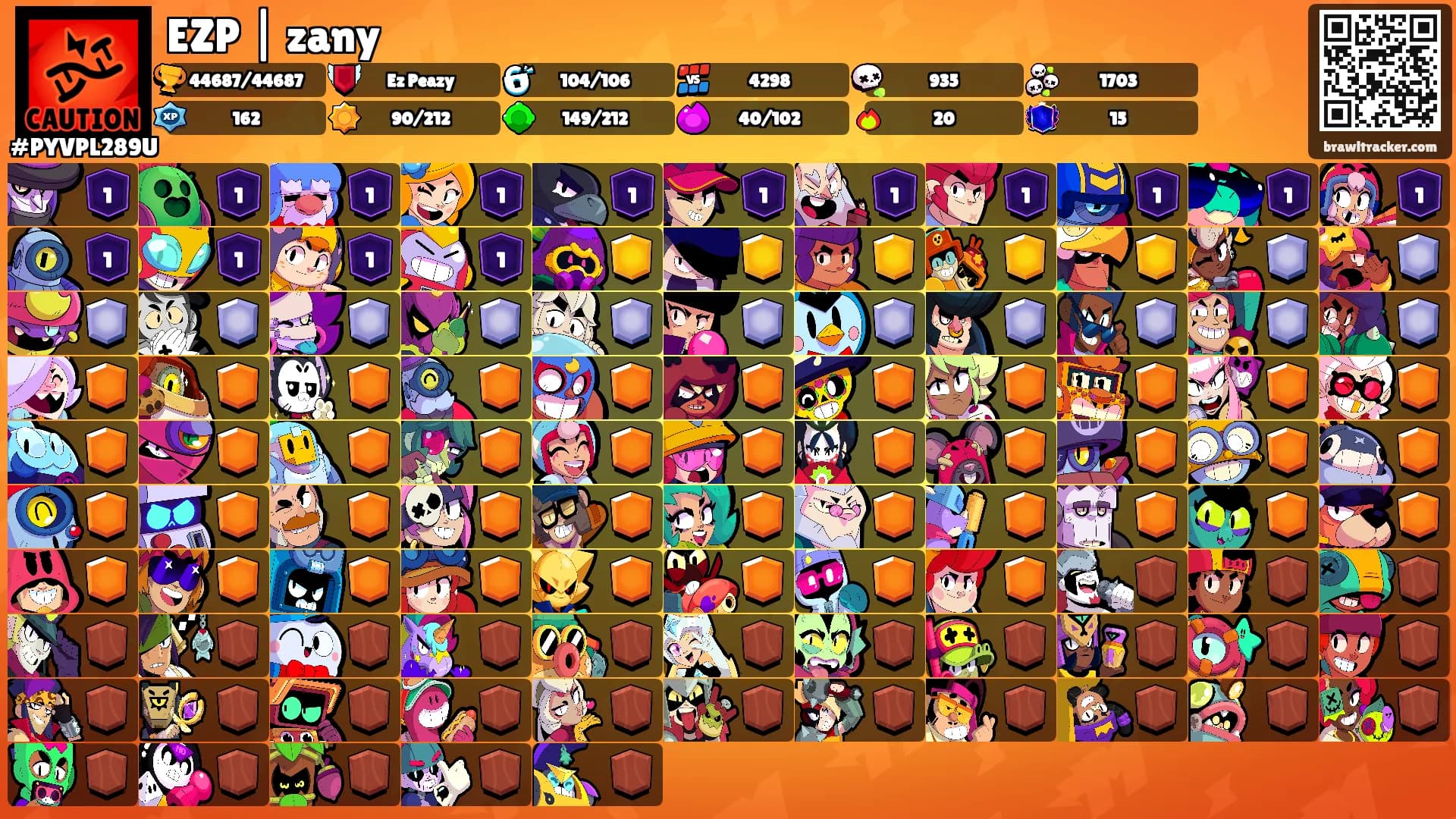 EZP | zany's Ranks