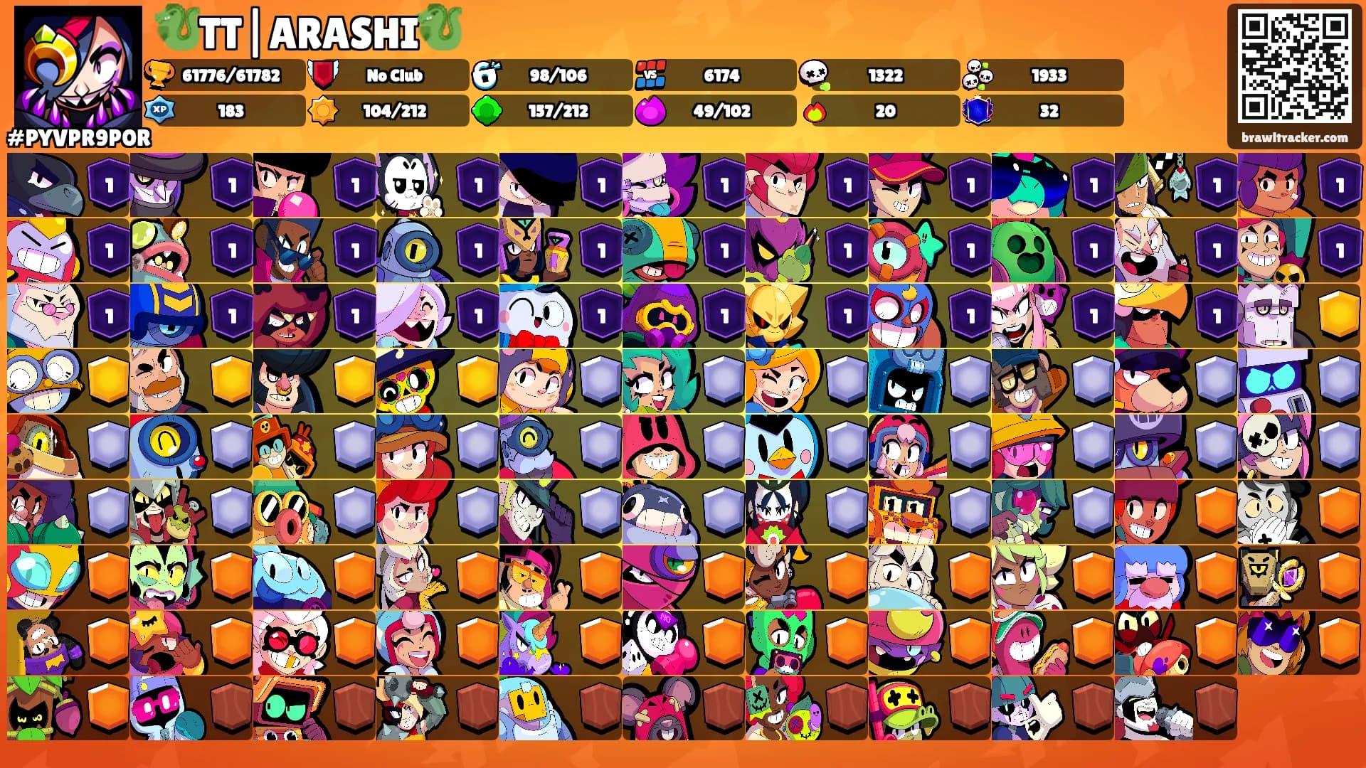 🐉TT|ARASHI🐉's Ranks