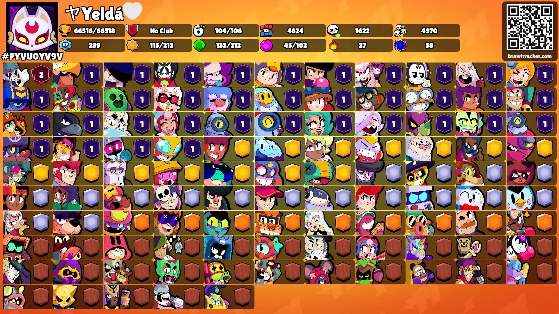 ヤYeldá🤍's Ranks