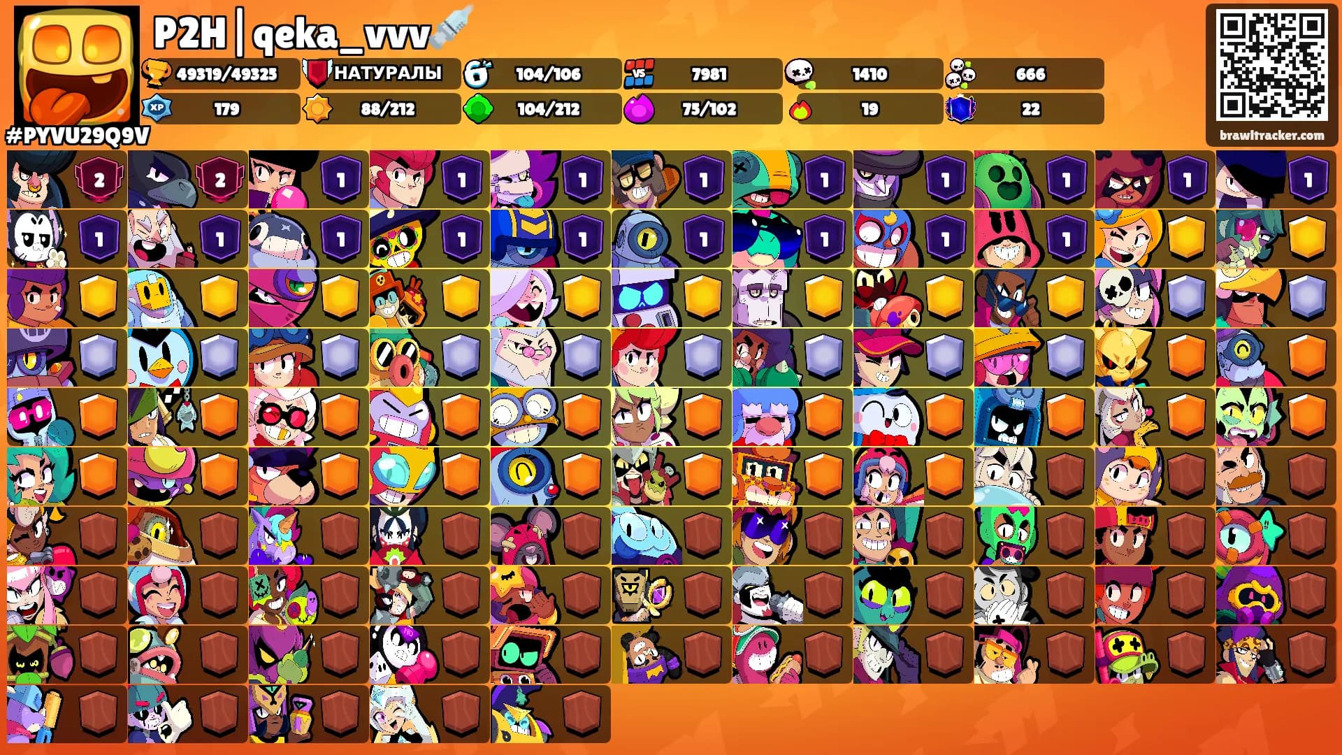 P2H|qeka_vvv💉's Ranks