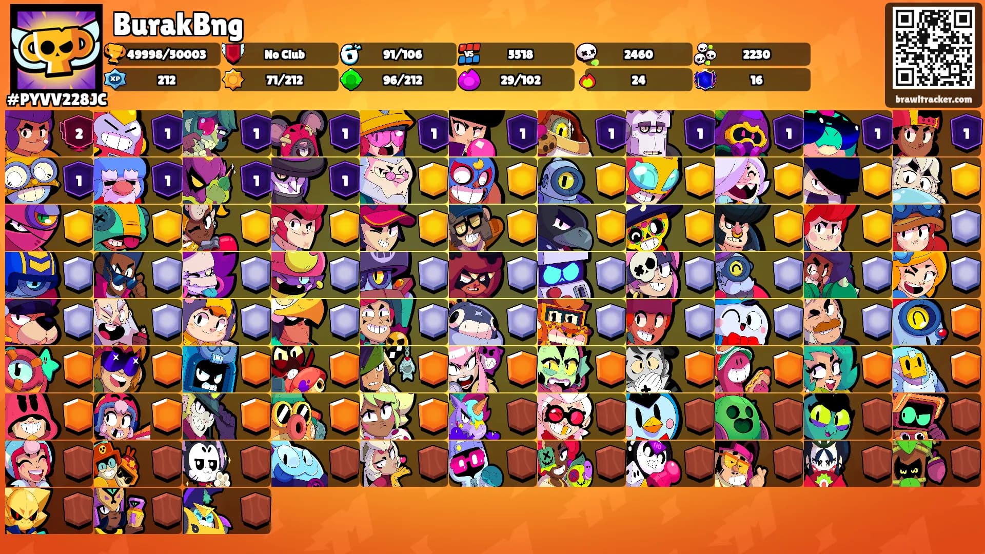 BurakBng's Ranks
