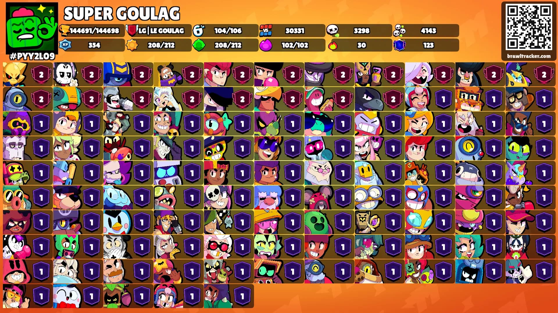 SUPER GOULAG's Ranks