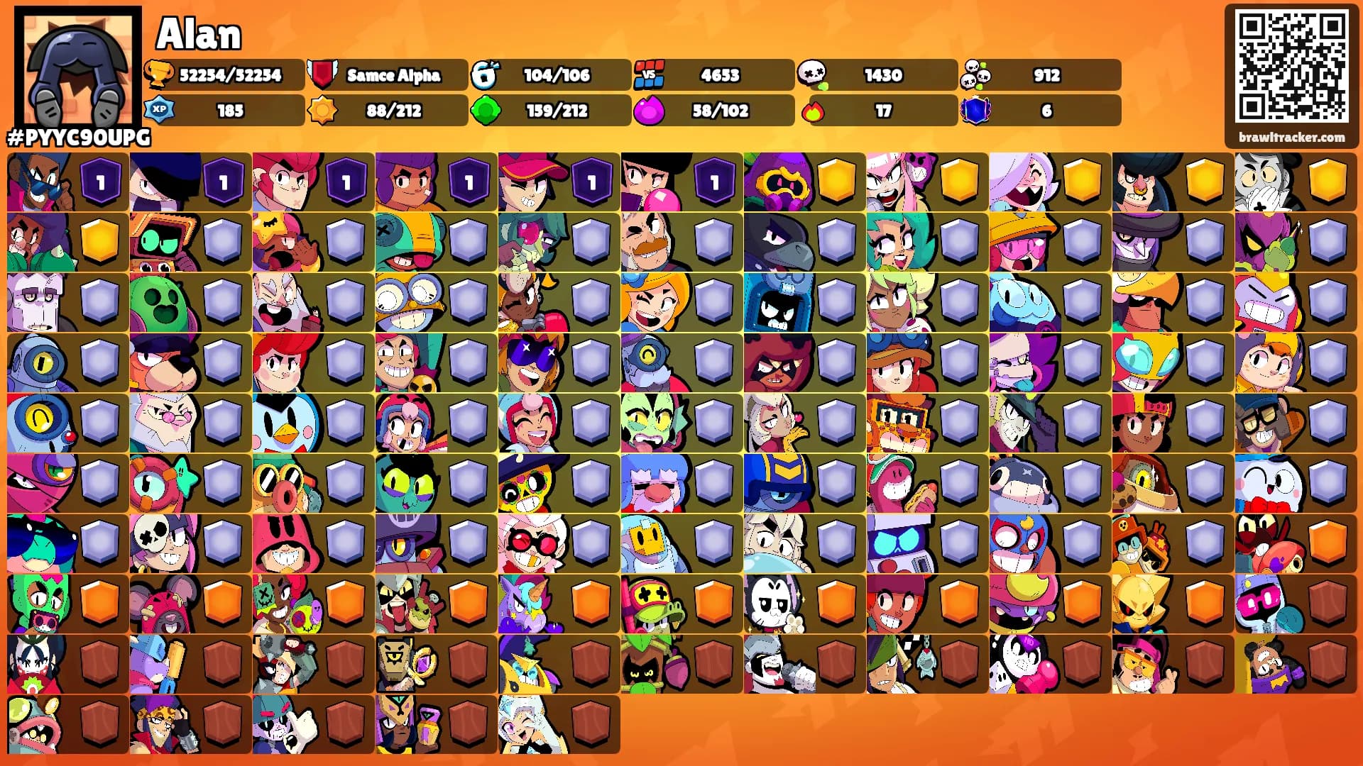 Alan's Ranks