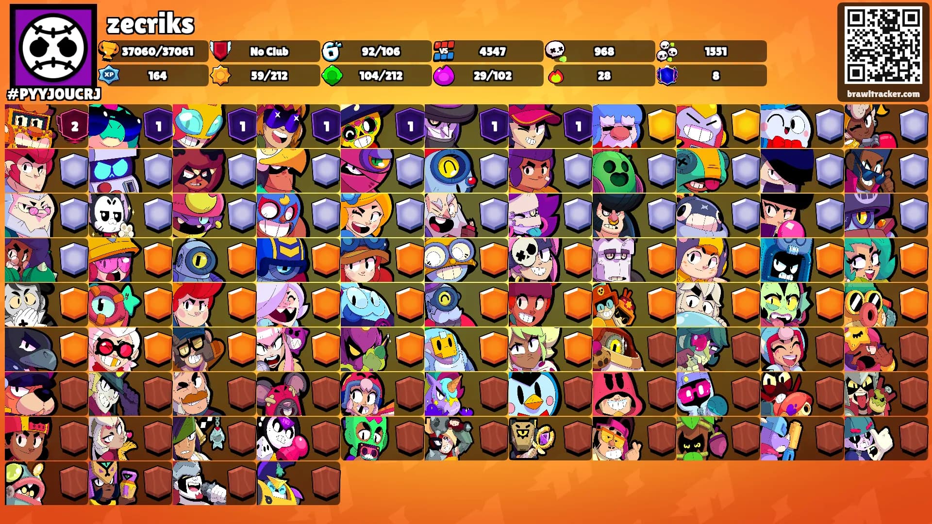 zecriks's Ranks