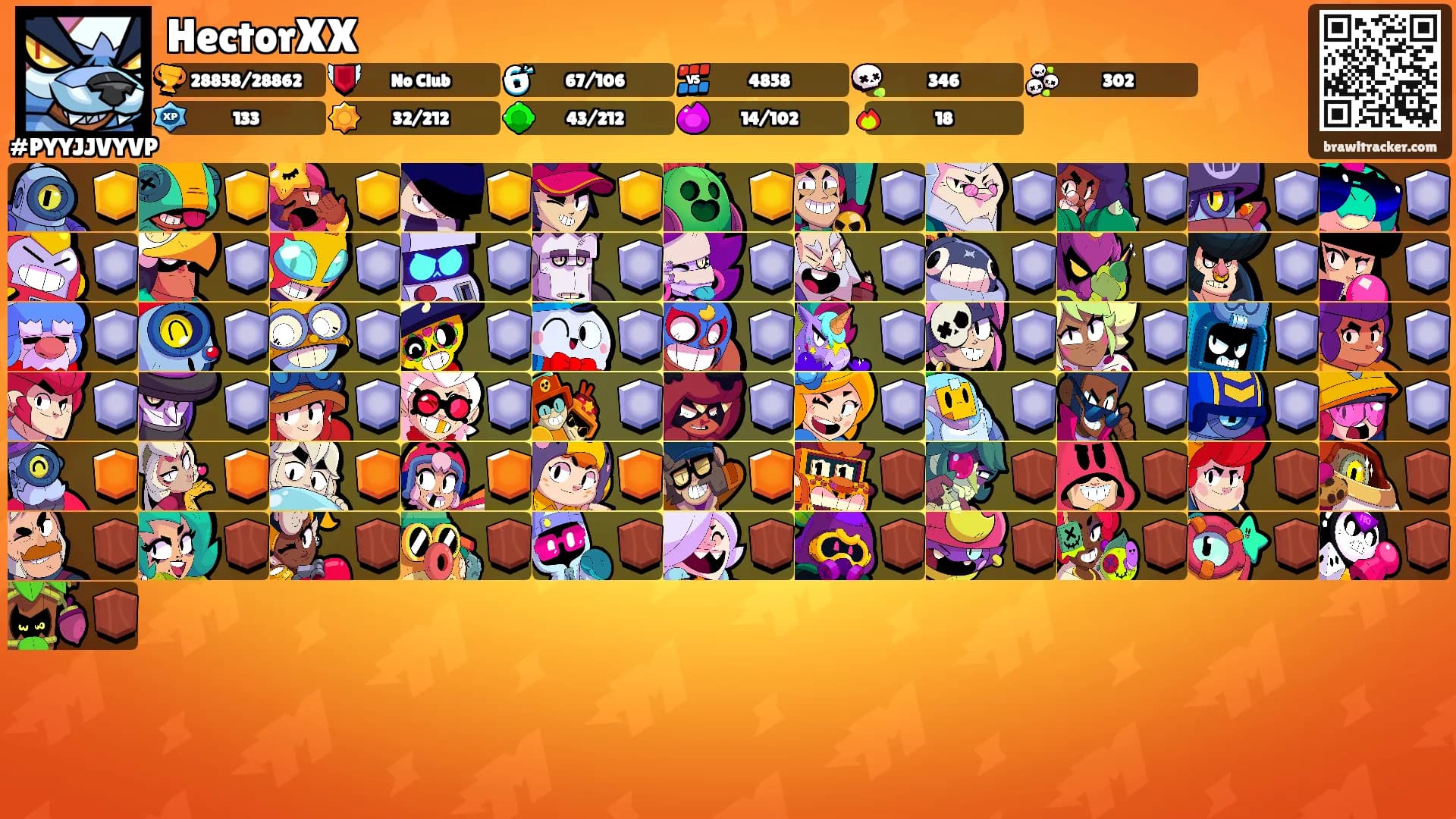 HectorXX's Ranks