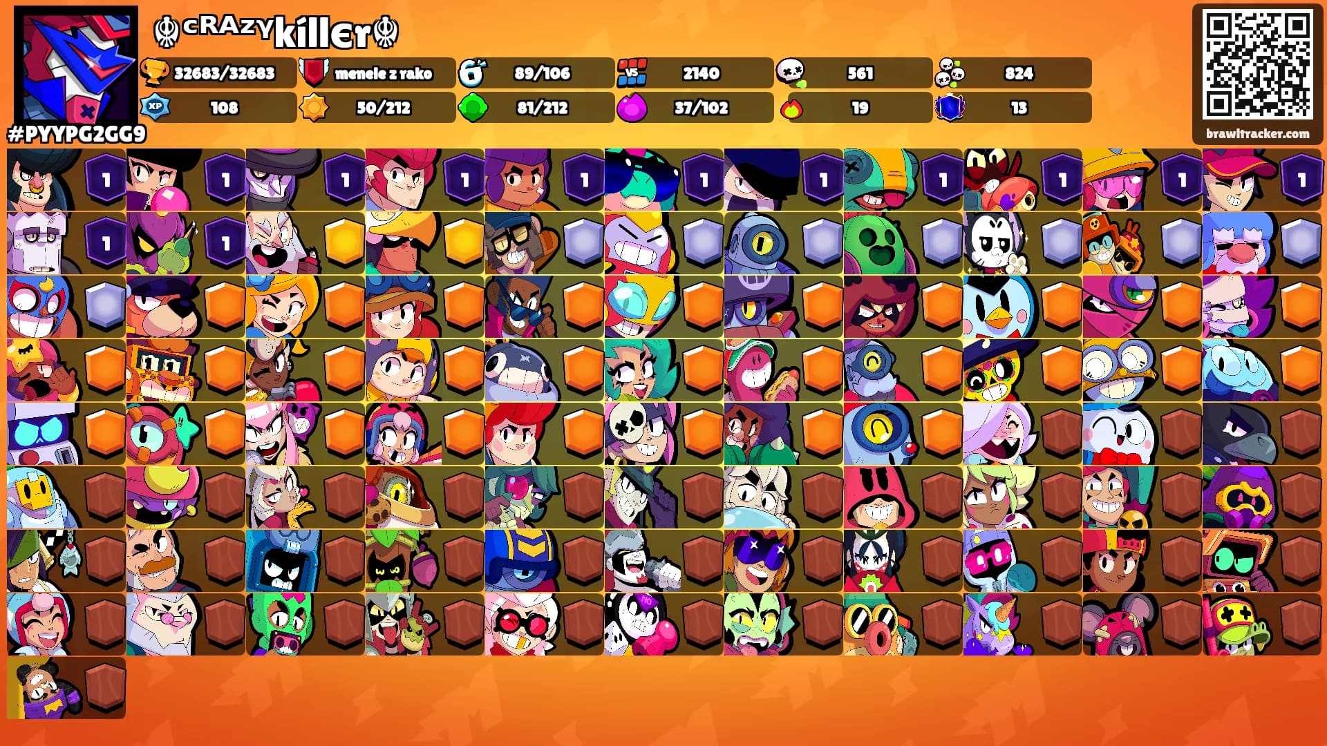 ☬ᶜᴿᴬᶻᵞkíllєr☬'s Ranks