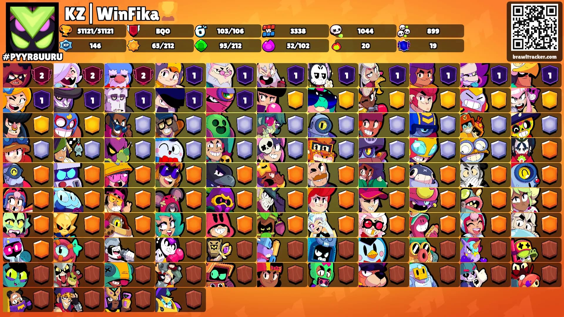 KZ|WinFika🏆's Ranks