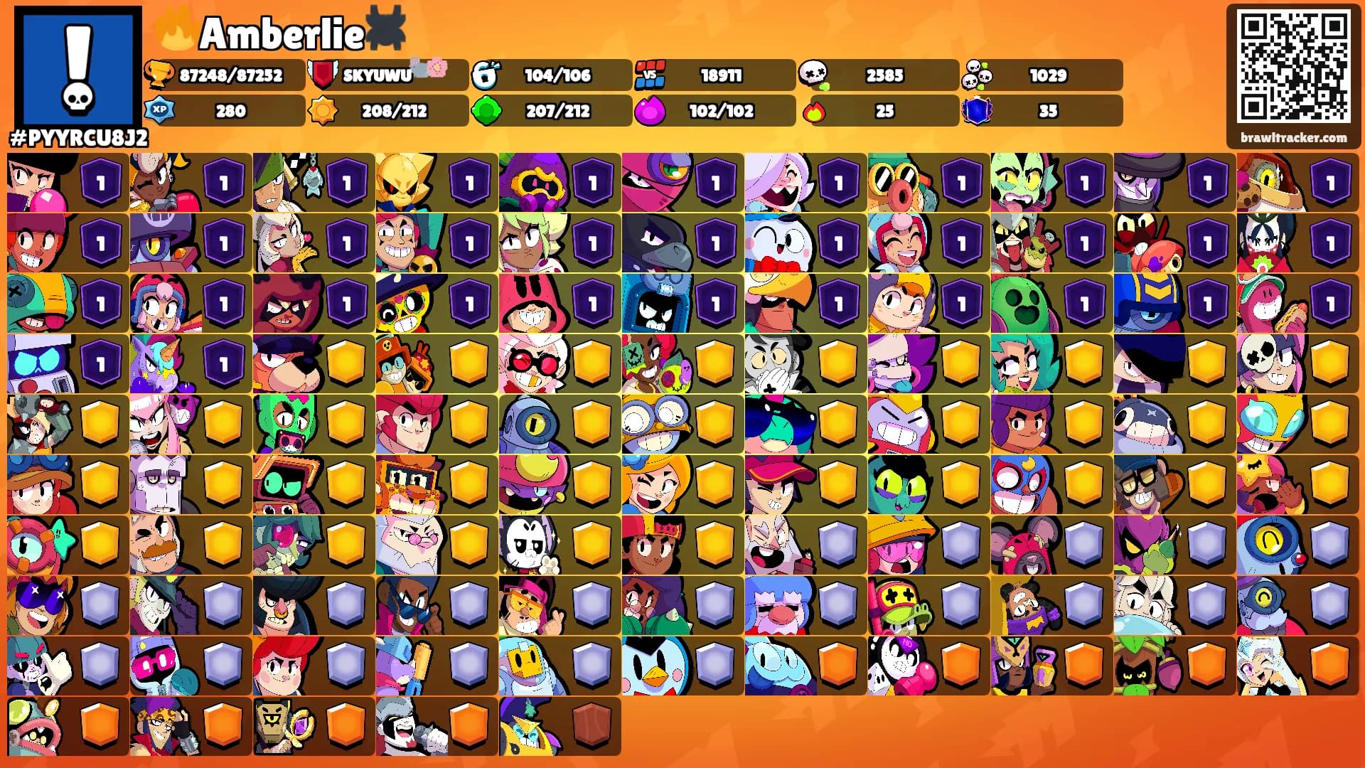 🔥Amberlie🕷️🕸's Ranks
