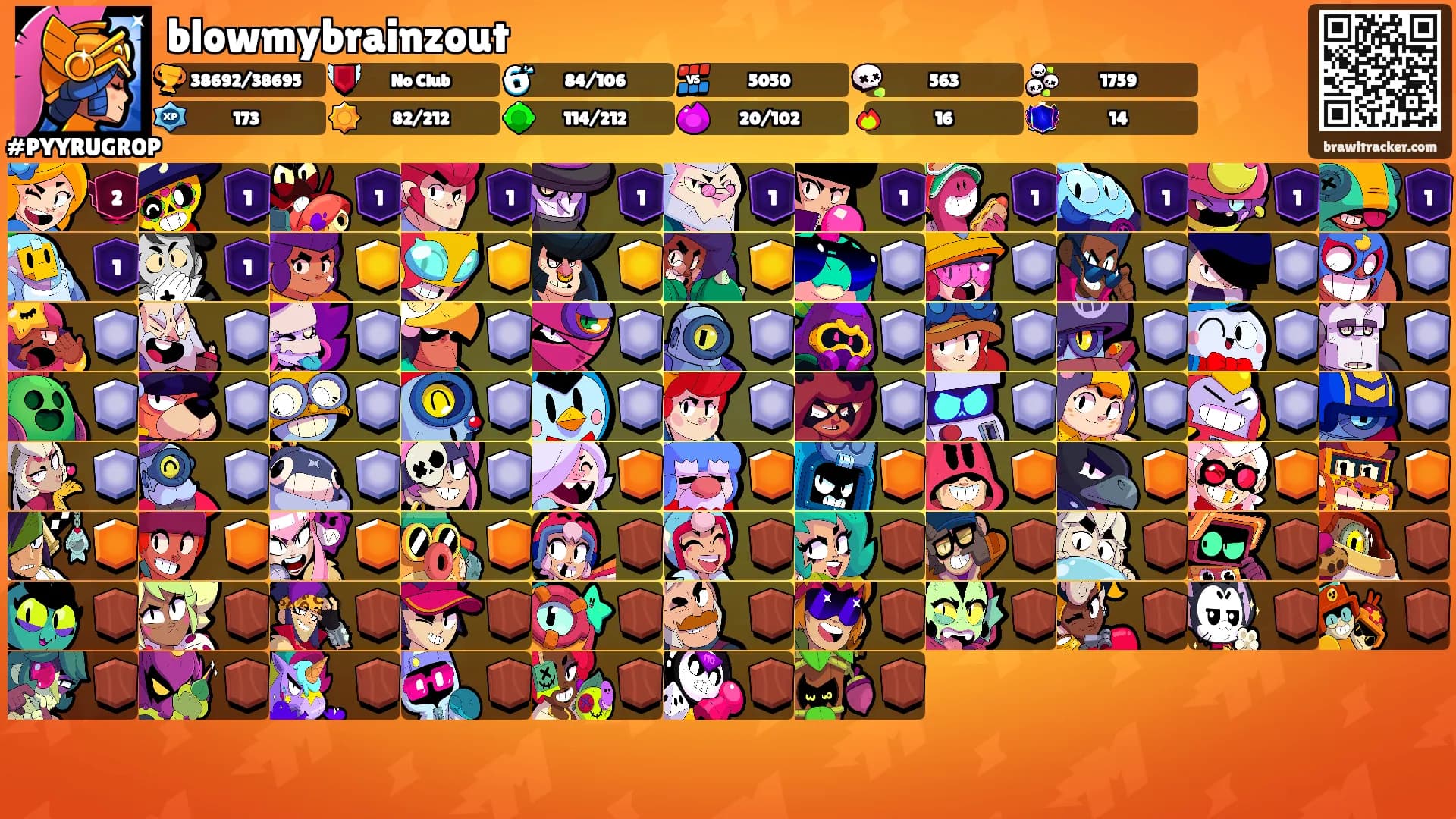 blowmybrainzout's Ranks