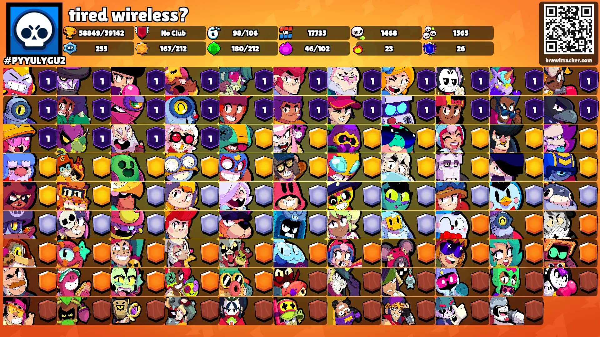 tired wireless?'s Ranks