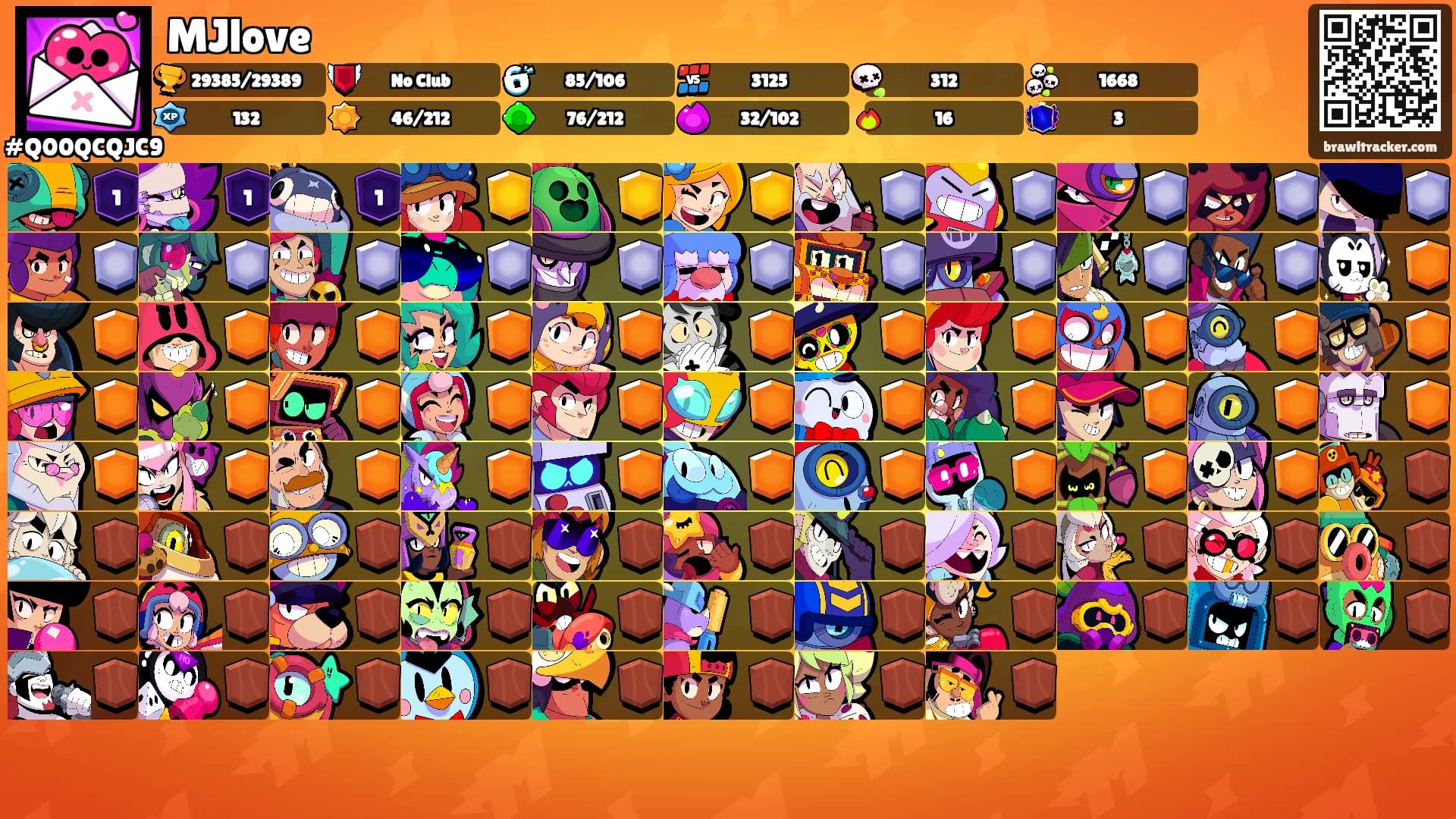 MJlove's Ranks