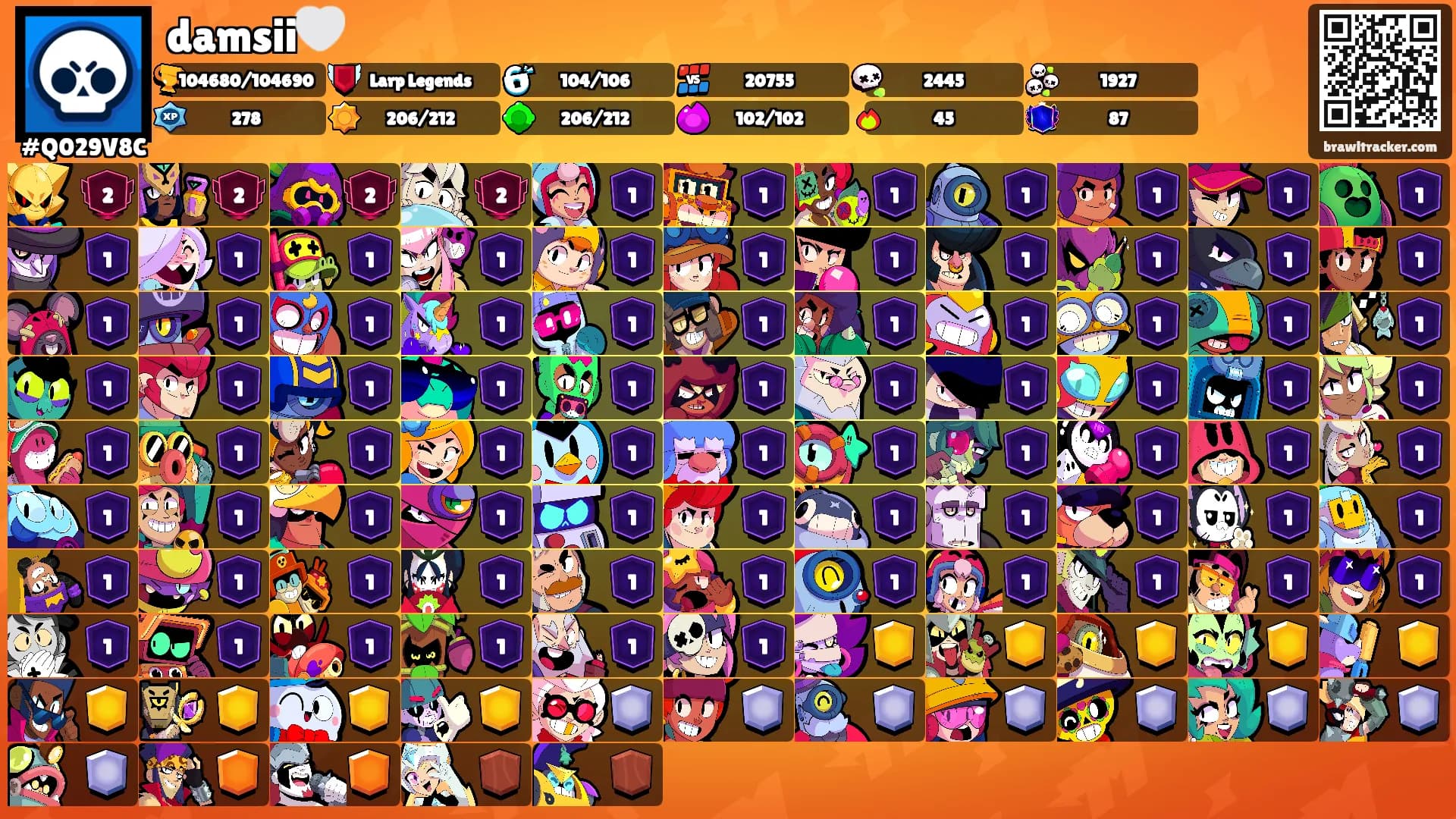 damsii🤍's Ranks