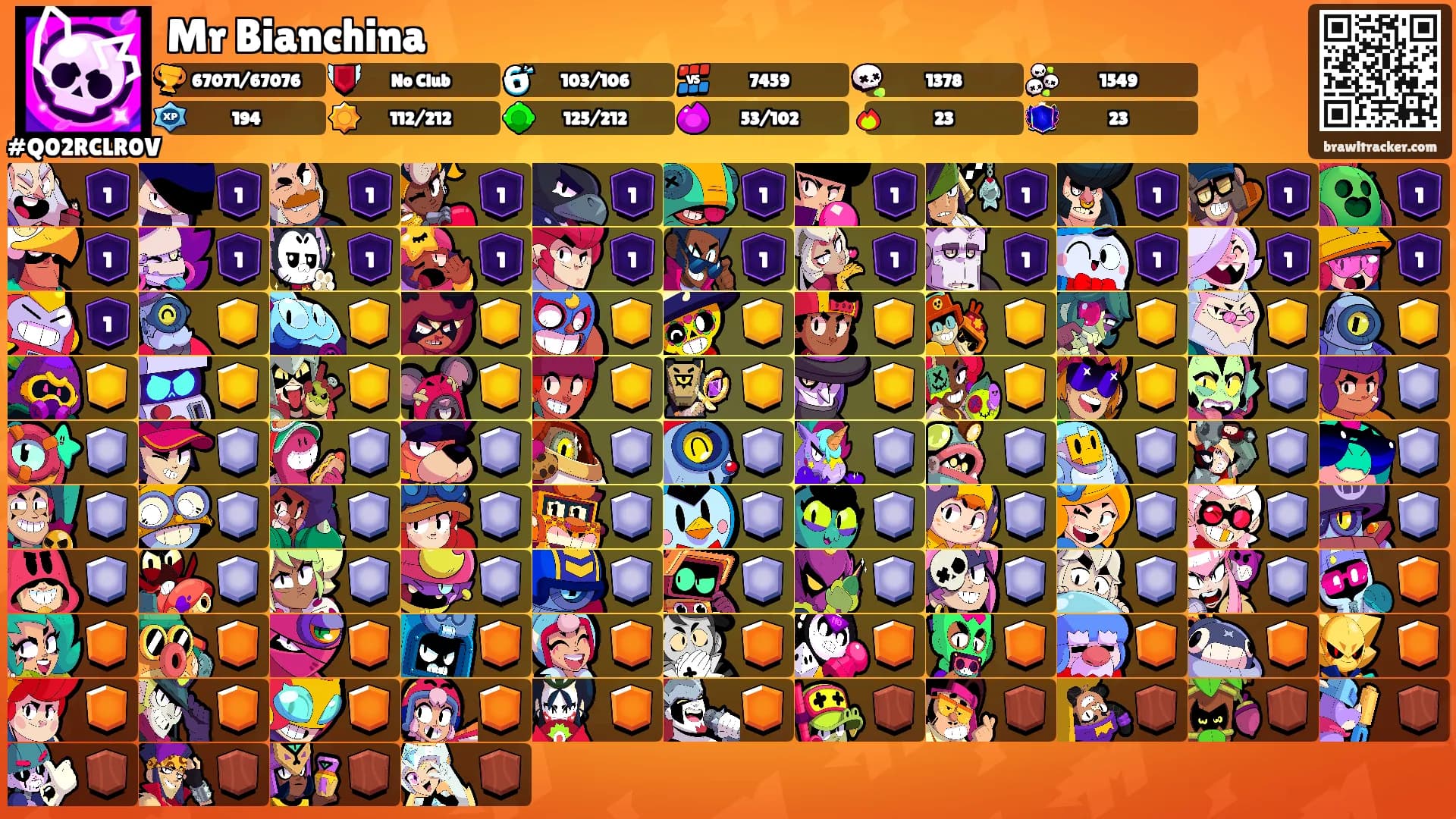Mr Bianchina's Ranks