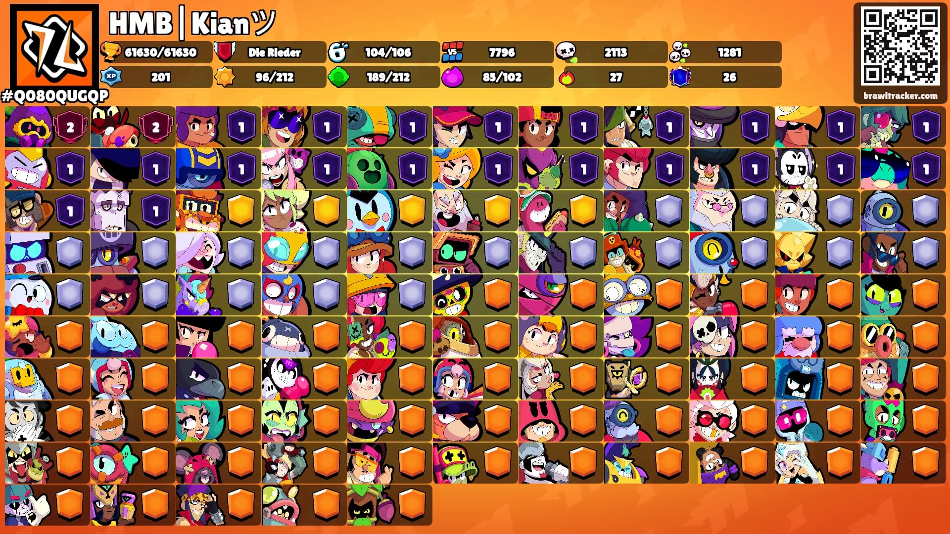 HMB|Kianツ's Ranks