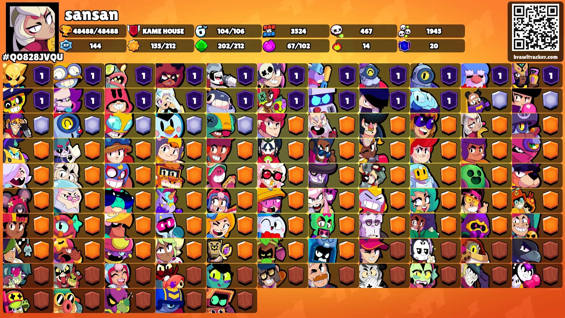 sansan's Ranks