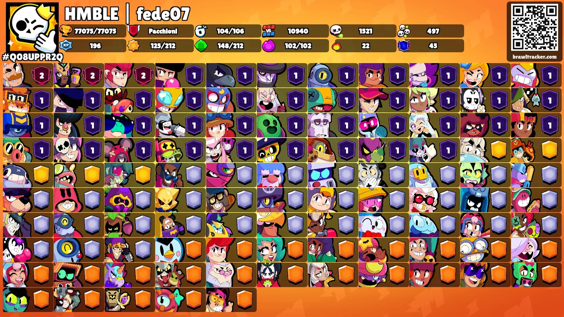 HMBLE | fede07's Ranks