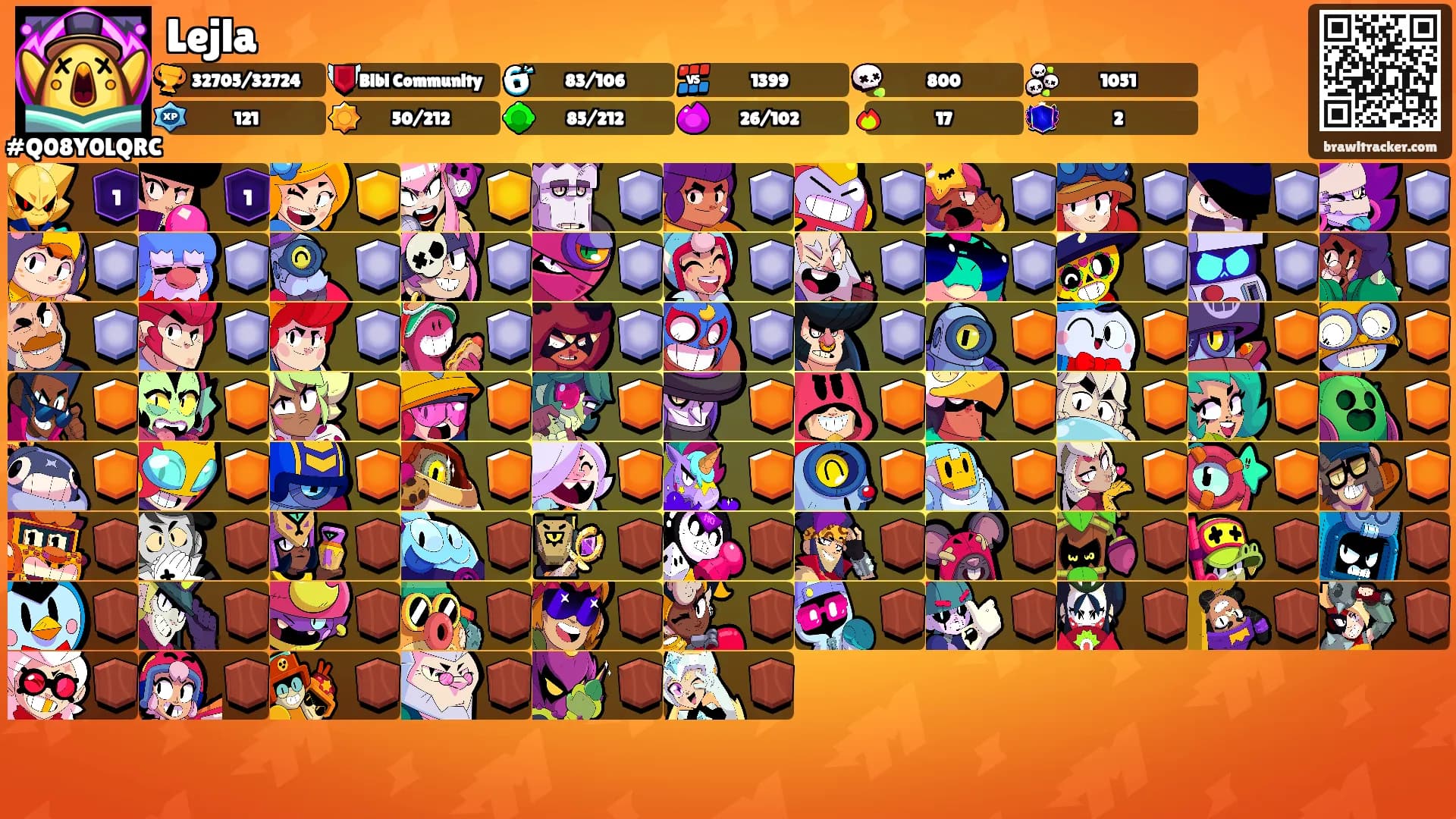 Lejla's Ranks