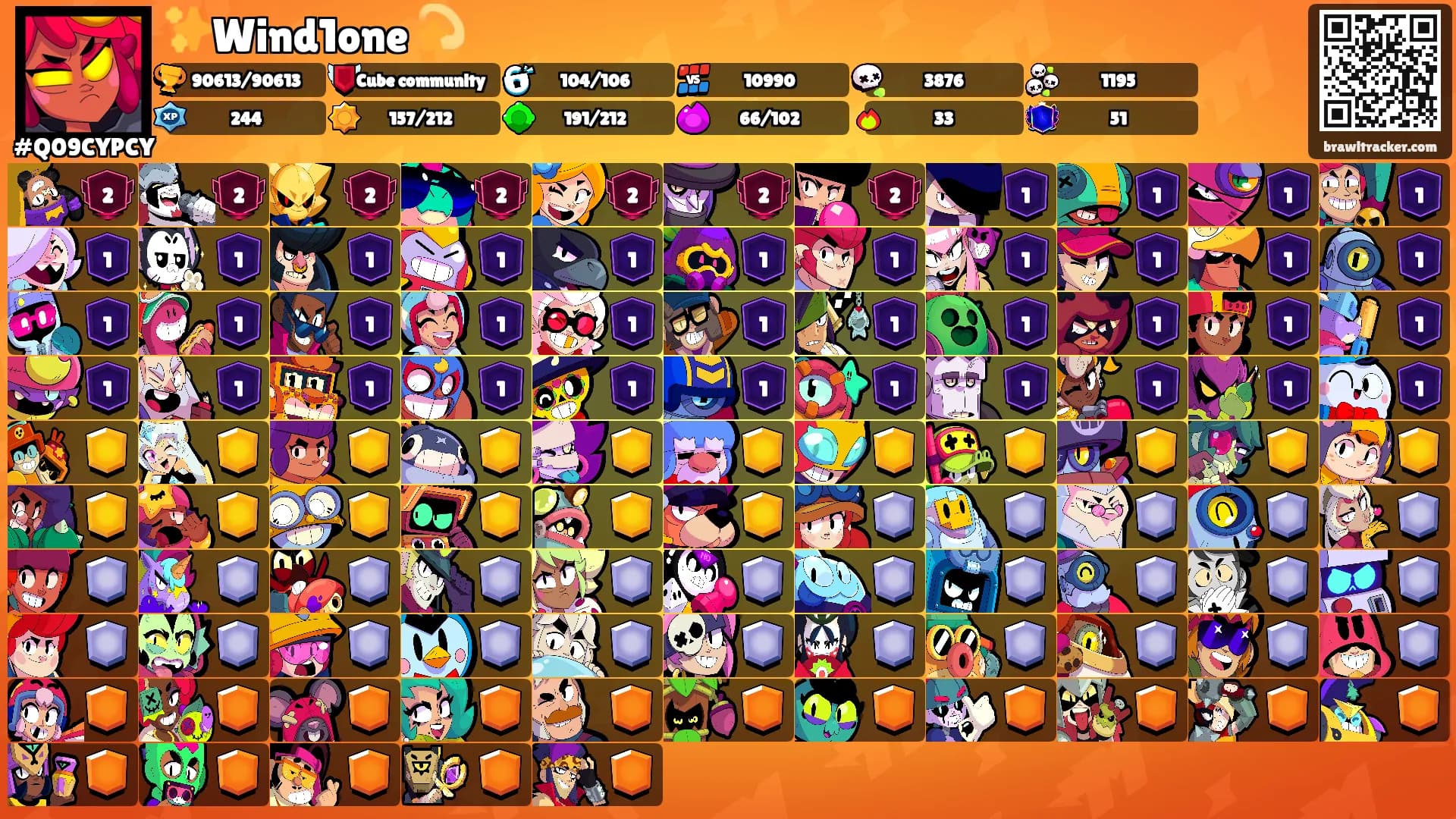 ✨Wind1one 💫's Ranks
