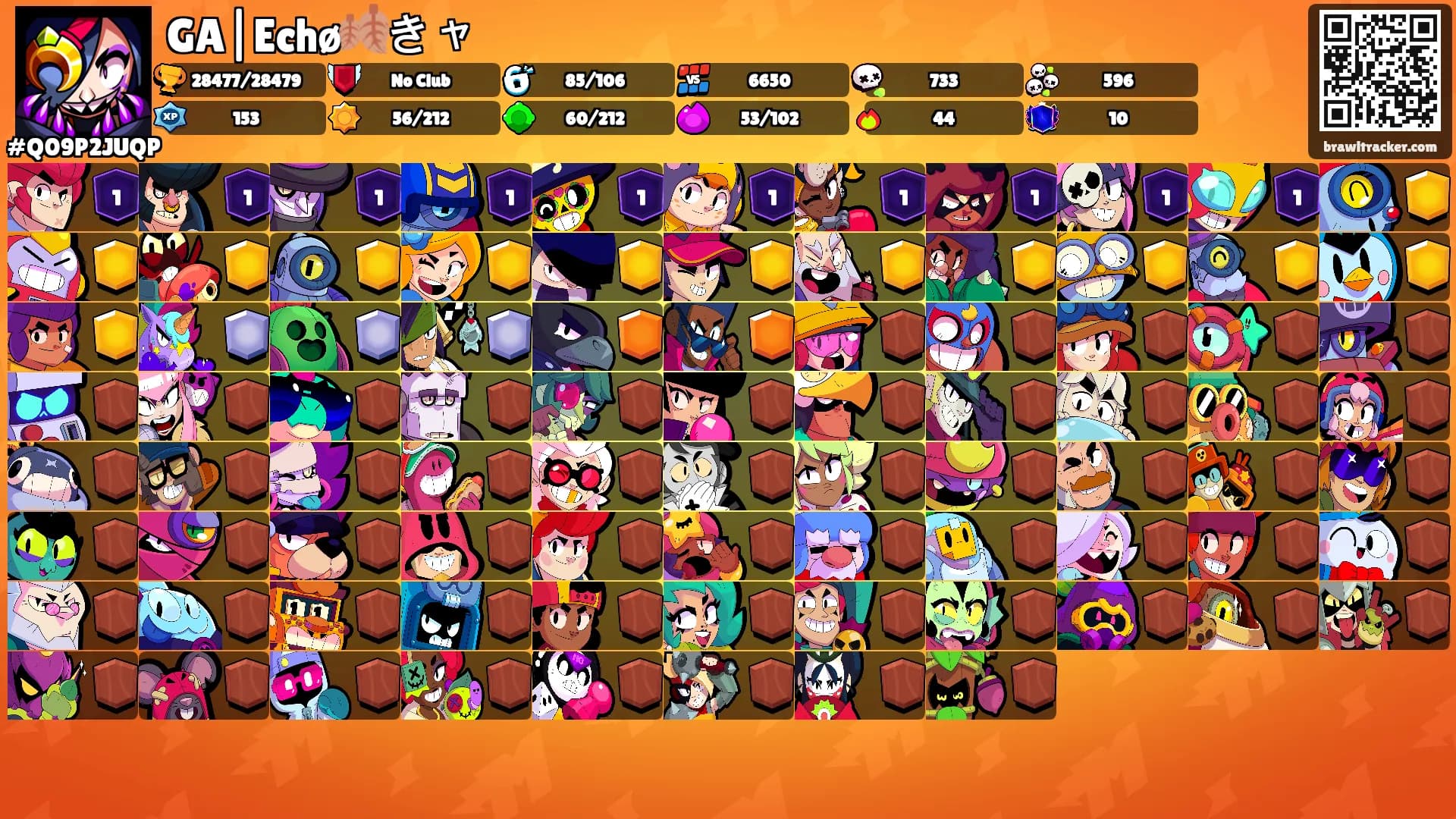 GA|Echø🍂きャ's Ranks