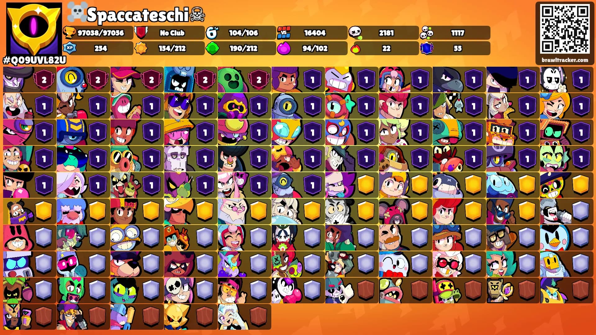 ☠️Spaccateschi☠'s Ranks