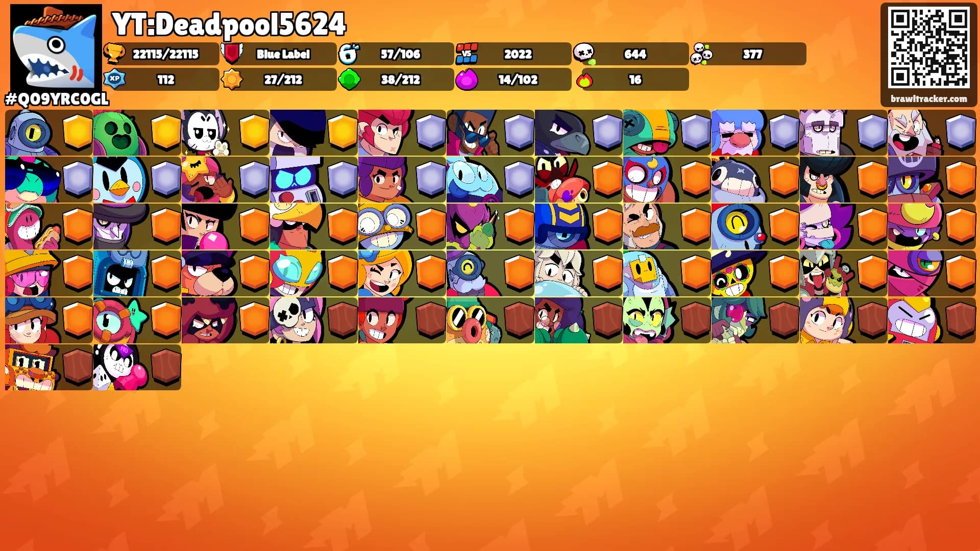 YT:Deadpool5624's Ranks