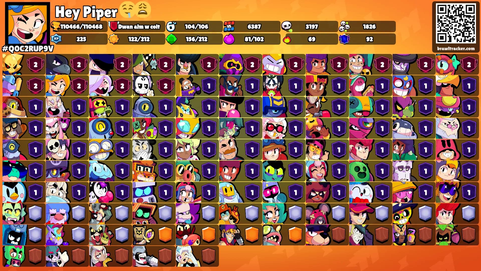 Hey Piper 🤤😩's Ranks