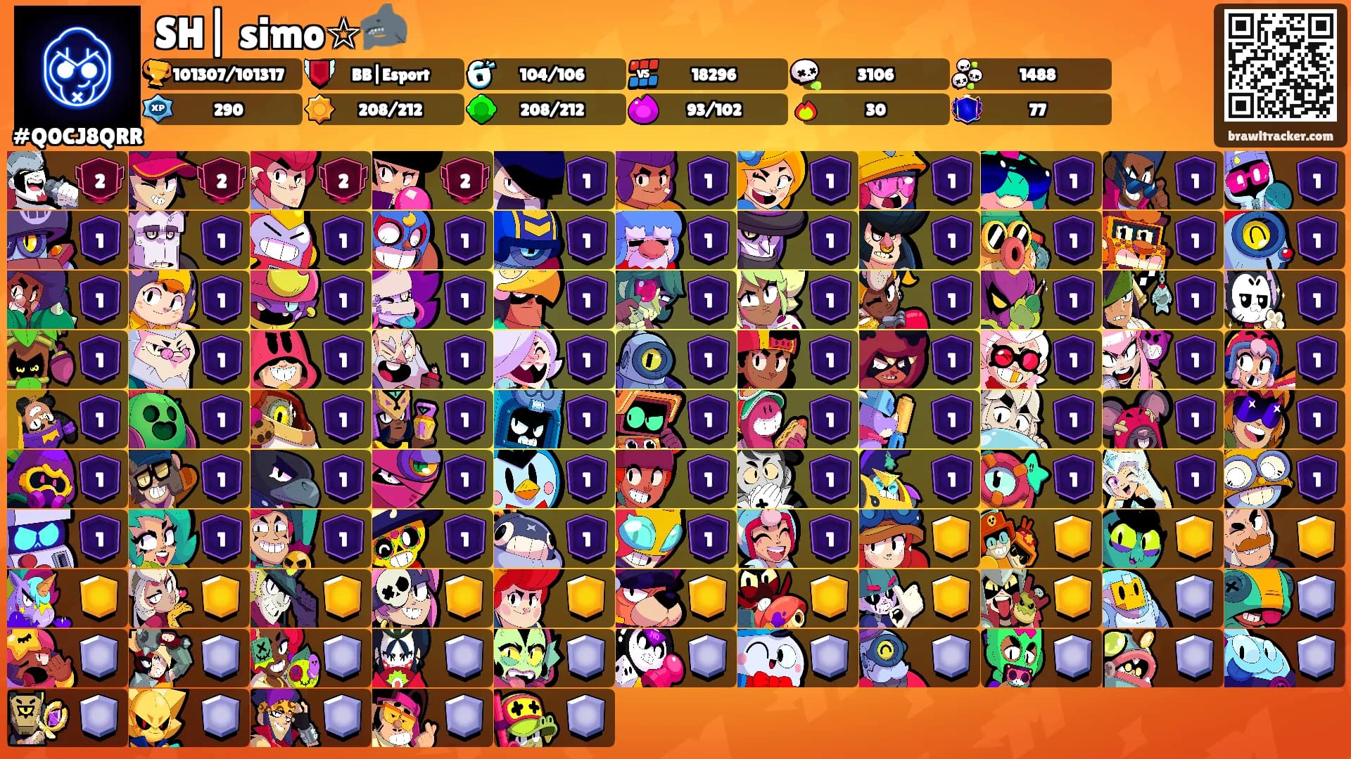 SH|᥉simo☆🦈's Ranks